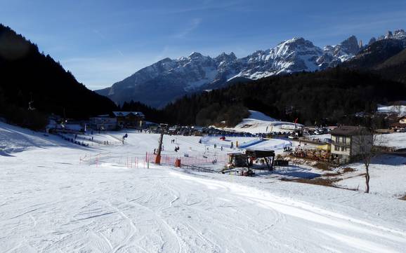 Ski resorts for beginners in Altopiano della Paganella/Dolomiti di Brenta/Lago di Molveno – Beginners Paganella – Andalo