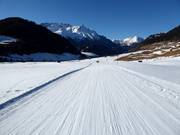 Ski path to Nauders