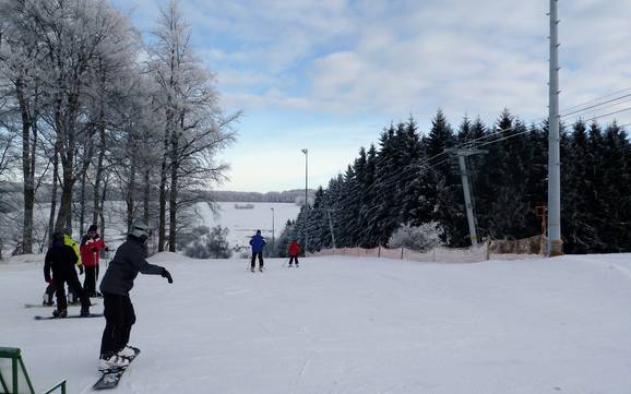 Best ski resort in the Swabian Jura (Schwäbische Alb) – Test report Im Salzwinkel – Zainingen (Römerstein)