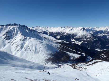 Tiroler Oberland: size of the ski resorts – Size Nauders am Reschenpass – Bergkastel