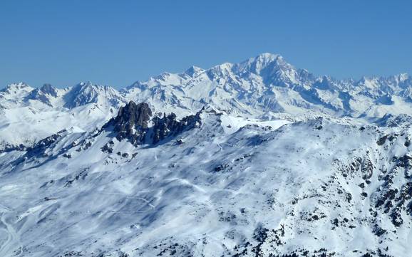 Biggest height difference in the Maurienne – ski resort Les 3 Vallées – Val Thorens/Les Menuires/Méribel/Courchevel