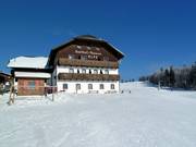 Gasthof-Pension Alpe located directly at the Junior Ski Circus