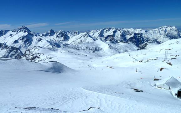 Biggest height difference in the Department of Isère – ski resort Les 2 Alpes