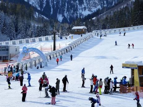 Gasti Snowpark in the Angertal ski Centre