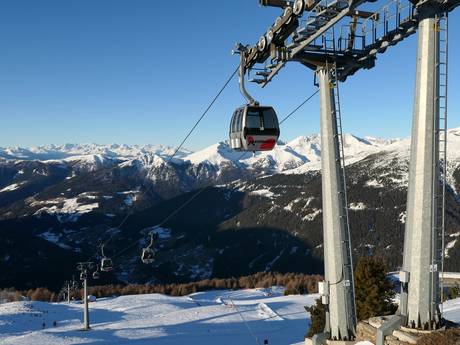 Bolzano and environs: best ski lifts – Lifts/cable cars Reinswald (San Martino in Sarentino)