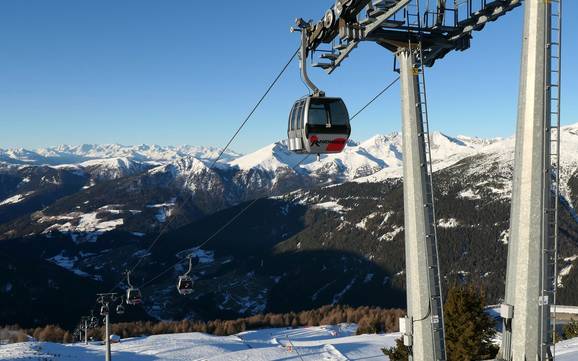 Ski lifts Val Sarentino (Sarntal) – Ski lifts Reinswald (San Martino in Sarentino)