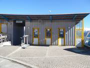 Well-maintained sanitary facilities at the base station