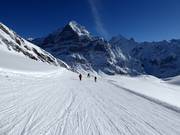 Easy slope Gemsberg in the ski resort First
