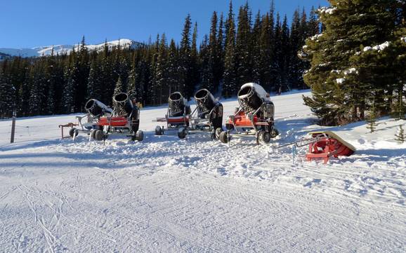 Snow reliability Jasper National Park – Snow reliability Marmot Basin – Jasper