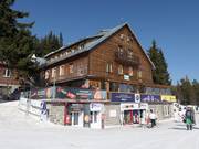 Aleko hut in the ski resort