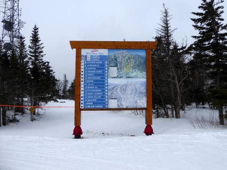 Capitale-Nationale: orientation within ski resorts – Orientation Mont-Sainte-Anne