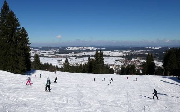 Ski resorts for beginners in the Ostallgäu – Beginners Nesselwang – Alpspitze (Alpspitzbahn)