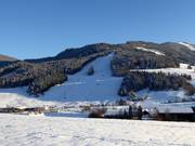 View of the ski resort of Grebenzen