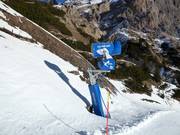 Efficient snow cannon in Cortina d’Ampezzo