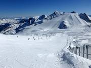Easy slopes with gorgeous panorama on the Olperer