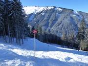 X4 ski route Viehhofen slope