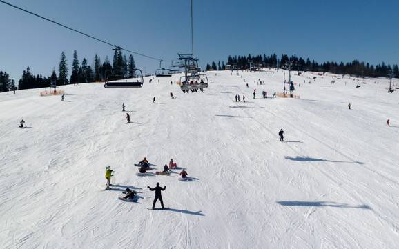 Biggest ski resort in Lesser Poland Voivodeship – ski resort Białka Tatrzańska – Kotelnica/Kaniówka/Bania