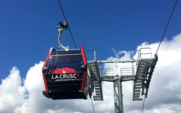 Alta Badia: best ski lifts – Lifts/cable cars Alta Badia