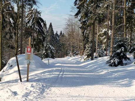 Cross-country skiing Fichtel Mountains (Fichtelgebirge) – Cross-country skiing Ochsenkopf