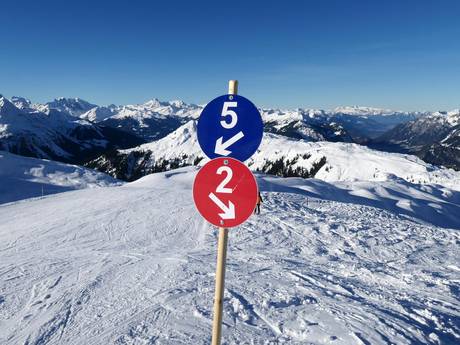 Alpenregion Bludenz: orientation within ski resorts – Orientation Sonnenkopf – Klösterle