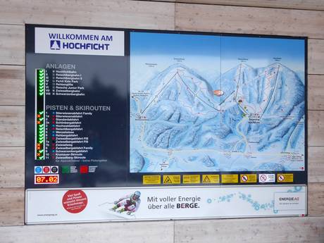 Upper Austria (Oberösterreich): orientation within ski resorts – Orientation Hochficht