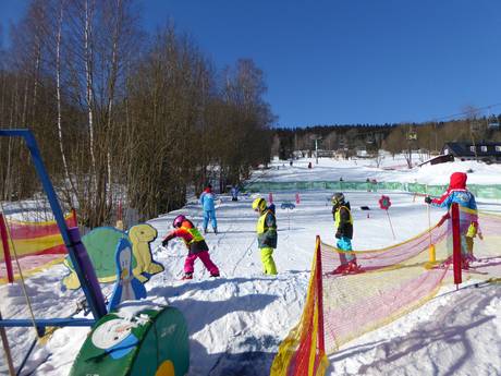 Labská (Clarion) children's area run by the Skol Max ski school