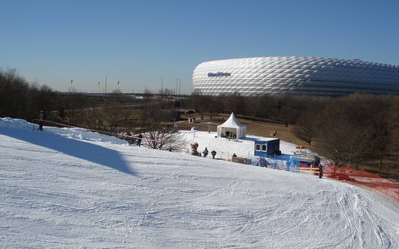 Best ski resort in Munich (city) – Test report Fröttmaninger Berg – Munich