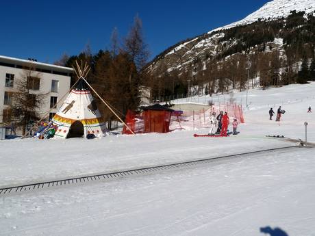 Family ski resorts Val Bernina – Families and children Languard – Pontresina