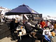 Sun terrace at the base station