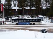 Ski bus in Lindvallen