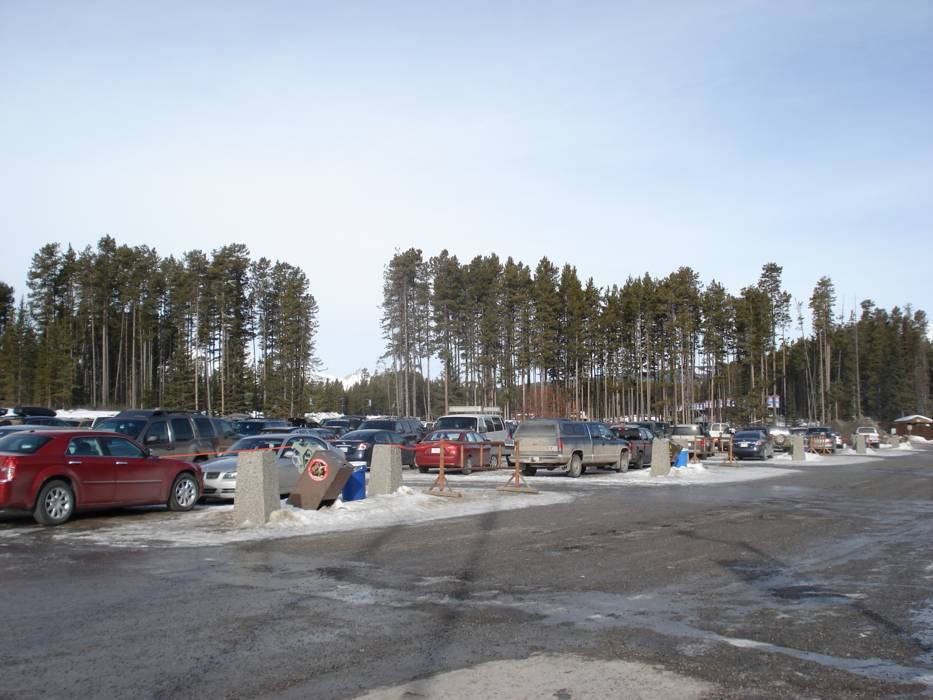 Parking Lake Louise Access Lake Louise