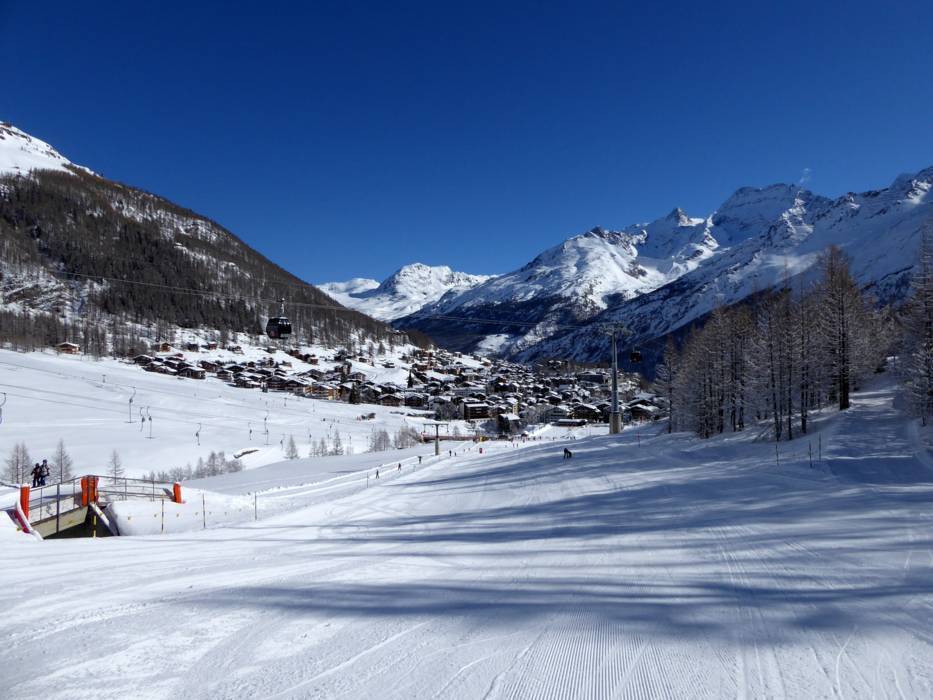 Ski resort SaasFee Skiing SaasFee