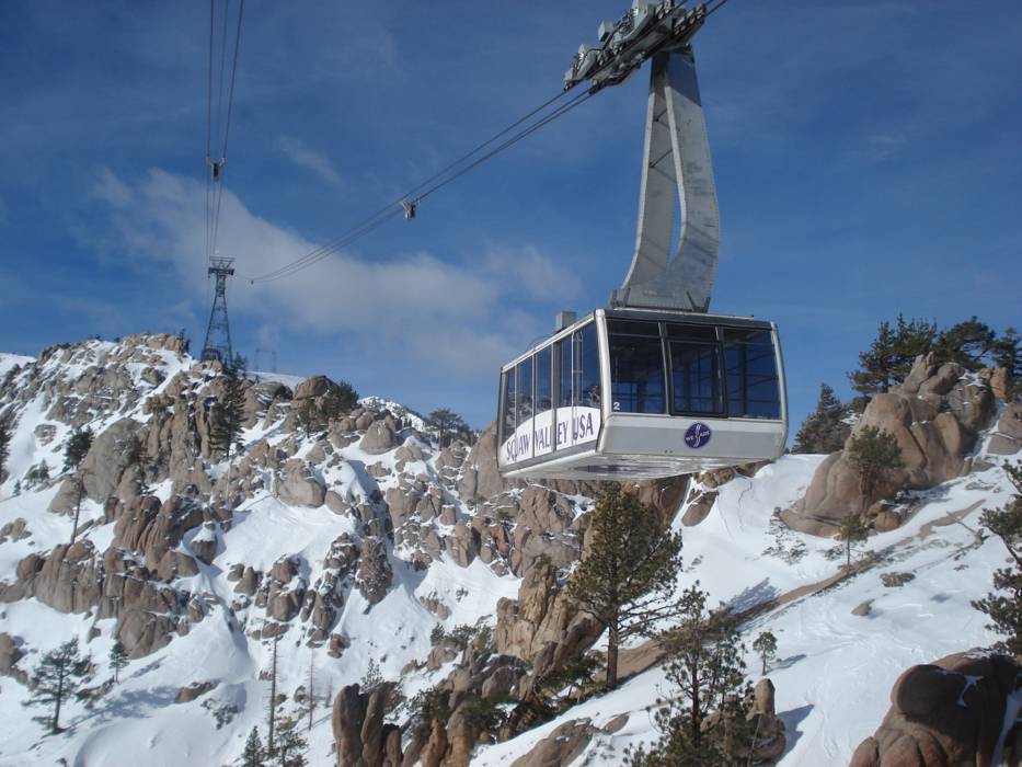 Ski lifts Squaw Valley - cable cars Squaw Valley - lifts Squaw Valley