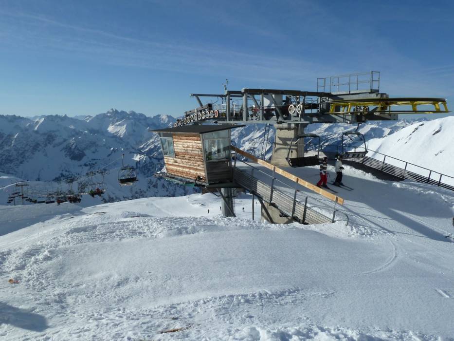 Ski resort Nebelhorn Oberstdorf Skiing Nebelhorn Oberstdorf