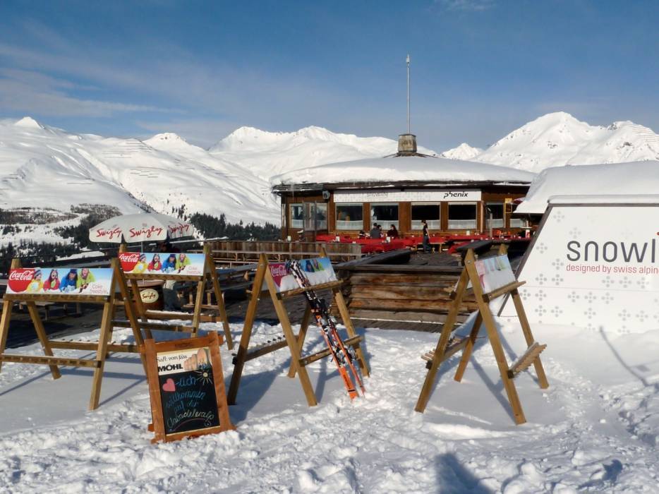 Mountain restaurants, huts Jakobshorn (Davos Klosters) Gastronomy