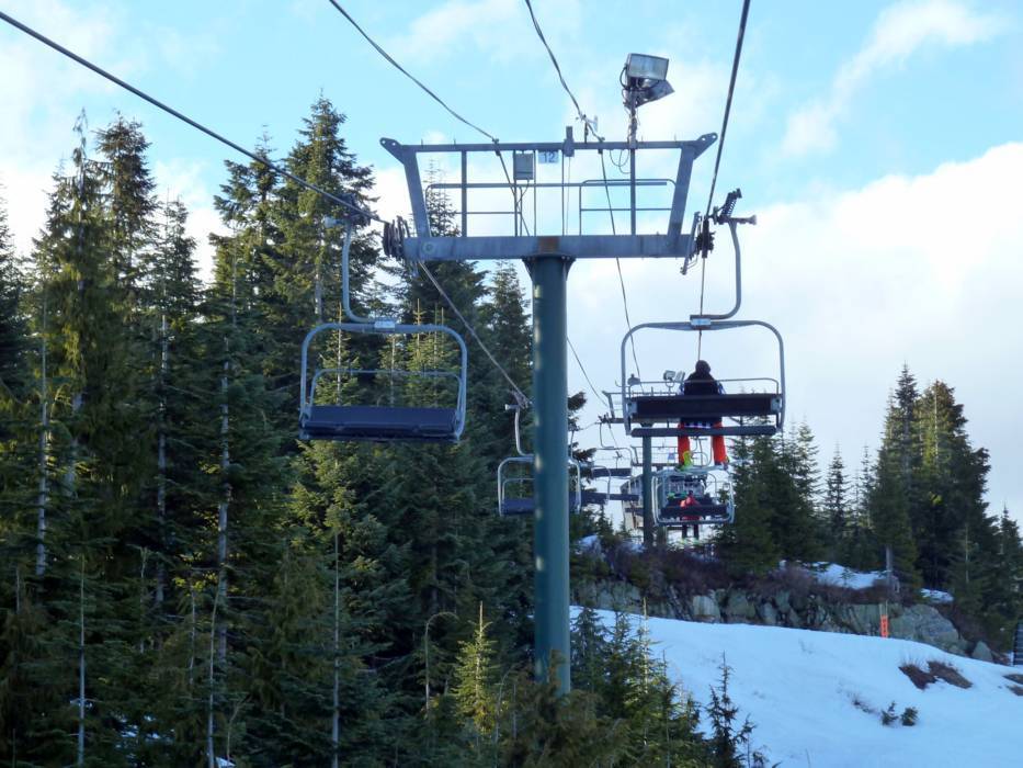 Ski lifts Grouse Mountain cable cars Grouse Mountain lifts Grouse