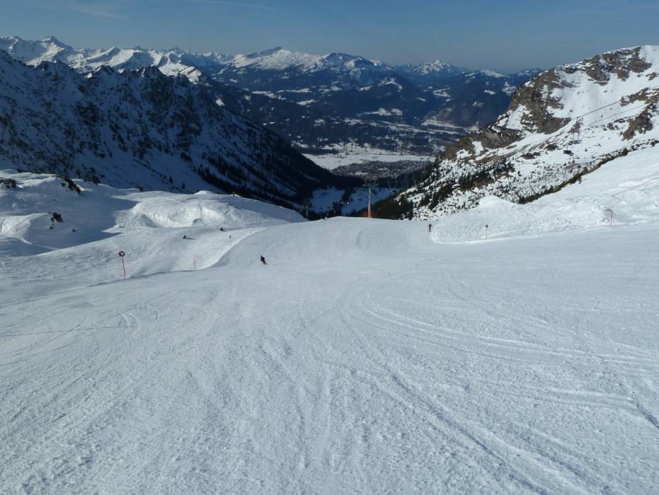 Ski resort Nebelhorn Oberstdorf Skiing Nebelhorn Oberstdorf