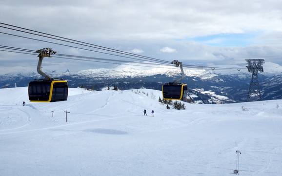 Biggest height difference in Hordaland – ski resort Voss Resort