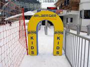 Children's access at the Gampenbahn (St. Anton)