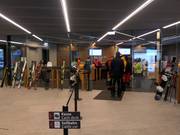 Well-maintained ticket area at the Zugspitze cable car