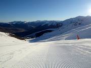 First-class slope grooming in the Peyragudes ski area