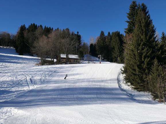 Intermediate slope in Belveder