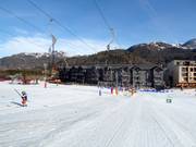 Practice area in front of the Skistar Lodge