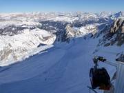 Slope Punta Rocca on the Marmolada