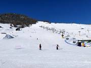 Practice slope in Livigno
