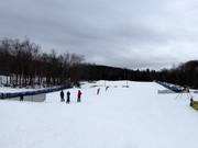 Practice slope with conveyor belts in the Woodward Progression Zone