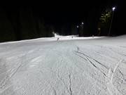 Night skiing