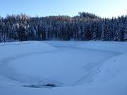 Snowmaking pond