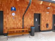 Very well-maintained sanitary facilities