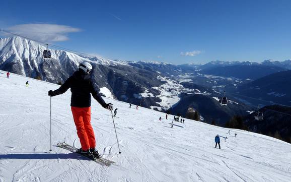 Skiing in the Eisacktal